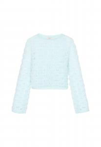 IZIA Свитер 'Festival' в светло-голубом цвете