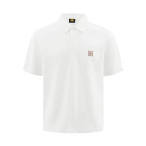 Мужская поло CAT, белый