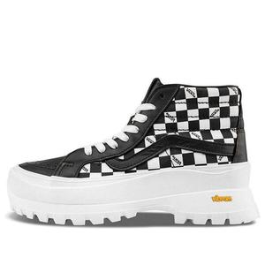 Кроссовки sk8-hi vibram lx 'black white' Vans, черный