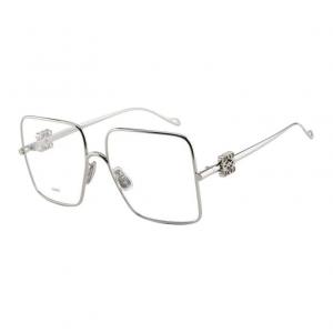 Бабочка оправа для очков LOEWE, серебряный