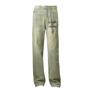 Джинсы Unisex FUERZA, Желтая Грязь