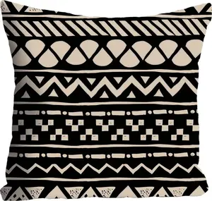 Декоративная подушка Queence "Мексика", чехол на подушку без наполнения, 1 шт 40х40 см, цвет bunt + bedruckt