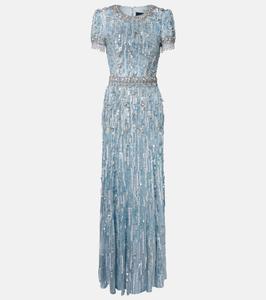 Украшенное платье Roxy Jenny Packham, Sky