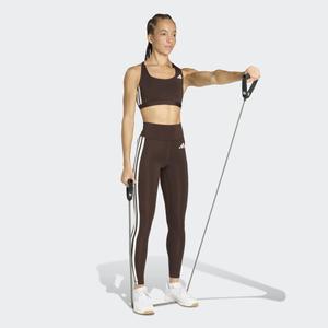 Adidas Performance Узкие спортивные штаны 'Optime Essentials' в коричневом цвете