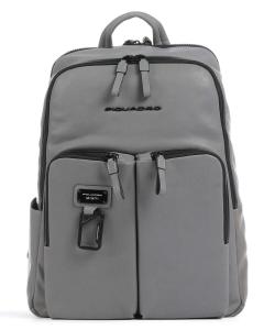 Кожаный рюкзак для ноутбука Harper 13 дюймов Piquadro, серый