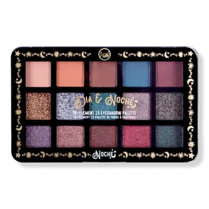 Палитра теней Dia & Noche Tri-Element 15 Eyeshadow Palette - Noche J.Cat Beauty