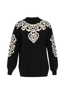 Свитер usha FESTIVAL, черный