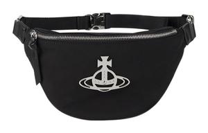 Vivienne Westwood Из переработанного полиэстера односпальная напоясная сумка через плечо малая women's black