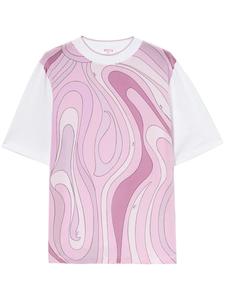 Футболка с принтом PUCCI Marmo, розовый