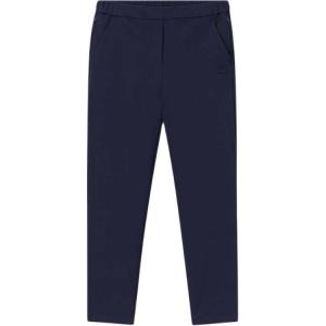 LACOSTE Женские повседневные брюки темно-синего цвета