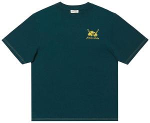 Футболка Nicholas Daley Roots Rock Reggae Tee 'Bottle Green', зеленый