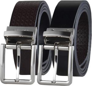 Мужской двусторонний ремень Calvin Klein 2-в-1, Brown/Black