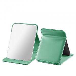 Складное зеркало для макияжа зеркало для волос и макияжа настольное портативное M'AYCREATE, зеленый