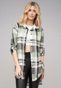 Блузка на пуговицах Cloud 5ive, зеленый