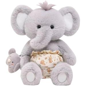 Детская коллекция слюнявчик lamb, слюнявчик panda, дождевик puppy, bear, bunny, kitten куклы плюшевые куклы высота 45см/60см IDOR, серый