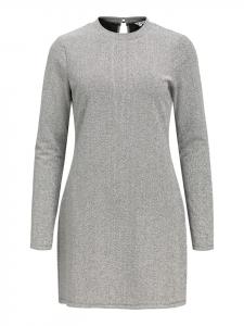 Платье миди серебряного цвета Object