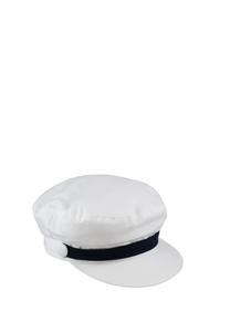 Летняя шапка Капитан Сделано в Италии Collezione alessandro, белый