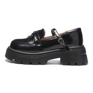 Туфли Мэри Джейн на массивном каблуке для женщин VICTORIA&VERA, Black