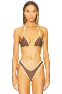 Топ Harriet Lovers And Friends, brown & yellow