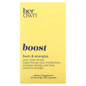 Her Own Boost сжигание и заряд энергии 60 капсул
