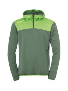 Спортивная толстовка KEMPA, цвет Light green/Dark green