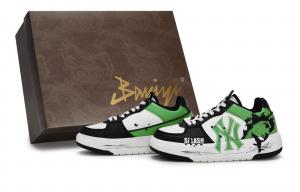 MLB Кроссовки для скейтбординга Chunky Liner унисекс с низким верхом, черные/белые/зеленые