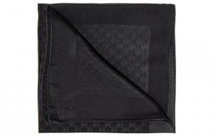 Шёлковый шарф мужской чёрный MOSCHINO