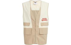 Жилет adidas x CHARR, бежевый/желтый