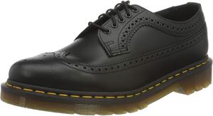 Кроссовки Dr. Martens Men's Lace-up Brogue Lace Up Loafers, Black Smooth
