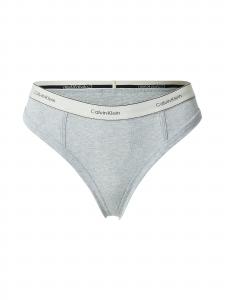 Calvin Klein Underwear Трусы-стринги серого цвета