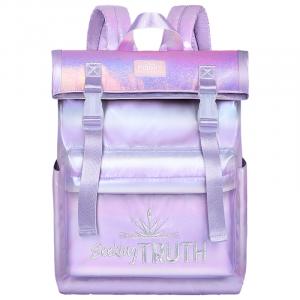 Disney Детский рюкзак из полиэстера серии Frozen разноцветный, Ice Snow Pearlescent Purple