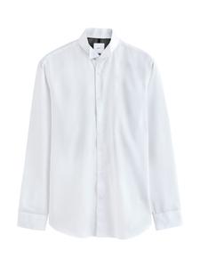 Next Рубашка на пуговицах приталенного кроя в белом цвете