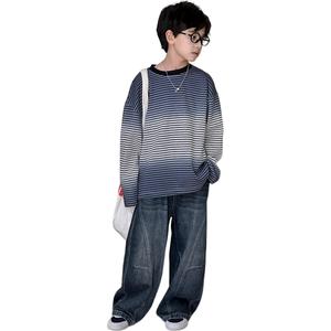 Детский свитшот с круглым вырезом Moderate EASTERN CAMEL, stripes