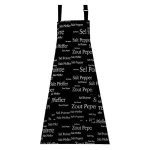 Кухонный фартук Winkler, 85x80 см, черный