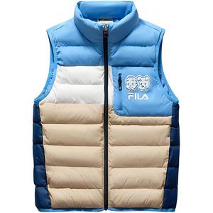 FILA KIDS Пуховик FW24 Indigo Aqua Blue для подростков