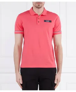 Футболка поло Regular fit Ea7, розовый