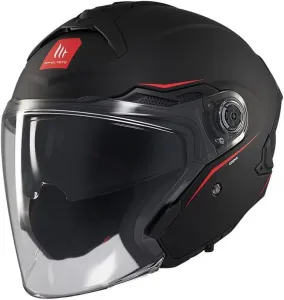 MT HELMETS Of515Sv Cosmo Sv Jet Мотоциклетный шлем, Black / Red