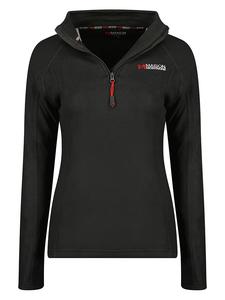 Свитер Maison Montaigne Fleece Tumai, черный