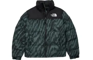 Коллекция 1996 года, пуховик унисекс, зеленый The North Face, зеленый