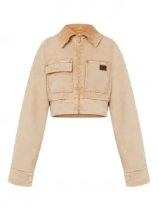 Куртка с накладными карманами Moschino, нейтральный