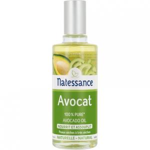 Восстанавливающее и смягчающее натуральное масло авокадо 50 мл Natessance