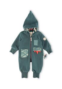 Флисовый комбинезон «Мир динозавров», для малышей и малышей Sigikid, зеленый