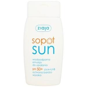 Водостойкая солнцезащитная эмульсия, SPF 50+, 125 мл Ziaja, Sopot Sun
