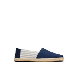 Мужские эспадрильи из морской хлопчатобумажной ткани Toms, синий