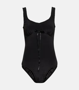 Боди с бантом SIMONE ROCHA, черный