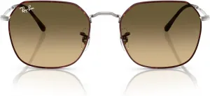 Солнцезащитные очки Ray-Ban унисекс Rb3694 Jim Square, Havana on Gunmetal/Brown Vintage Gradient Black