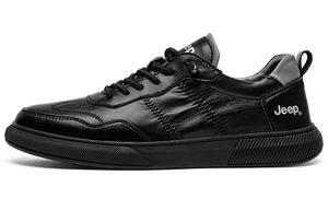Кроссовки Jeep Skateboard Shoes Men Low-Top Black