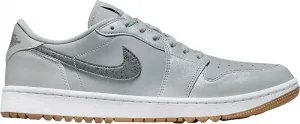 Мужские кроссовки для гольфа Air Jordan 1 Low G, цвет Wolf Grey/White