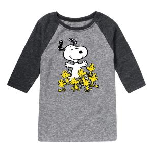 Футболка Peanuts Snoopy Party с рисунком реглан для мальчиков 8–20 лет Licensed Character