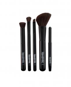 Набор из пяти кистей для макияжа Reina Rebelde, черный